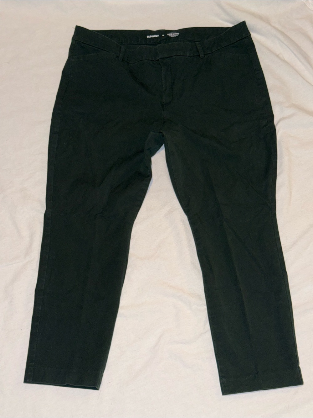 Old navy green trousers size 18